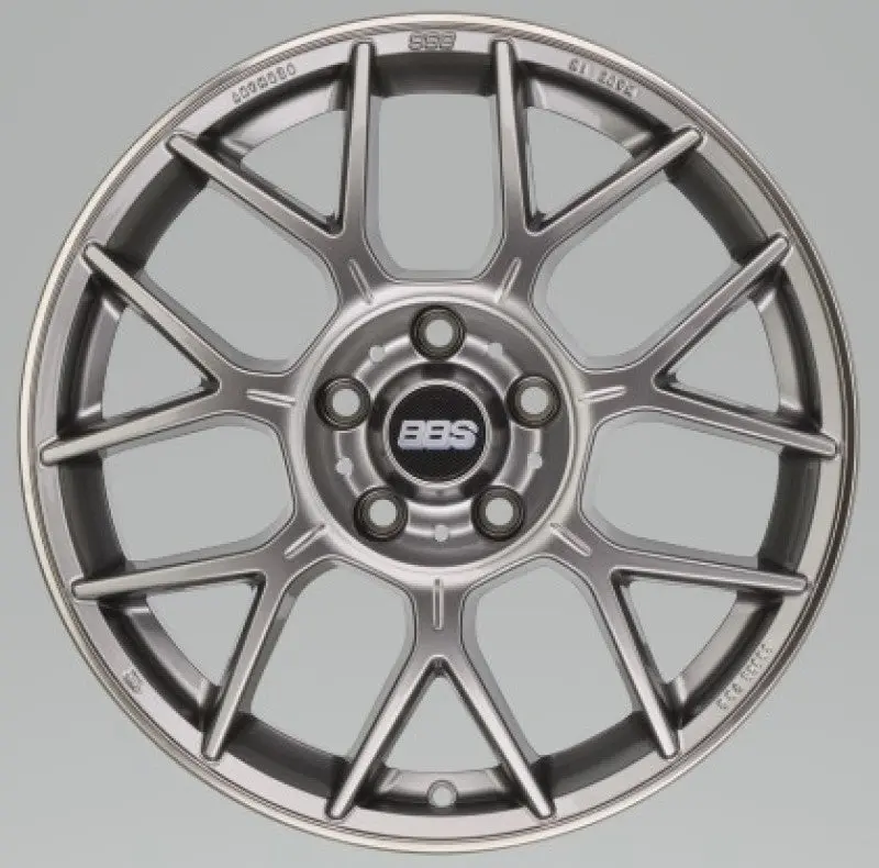 BBS XR 17x7.5 5x112 ET35 Platinum Gloss Wheel 82mm PFS Required