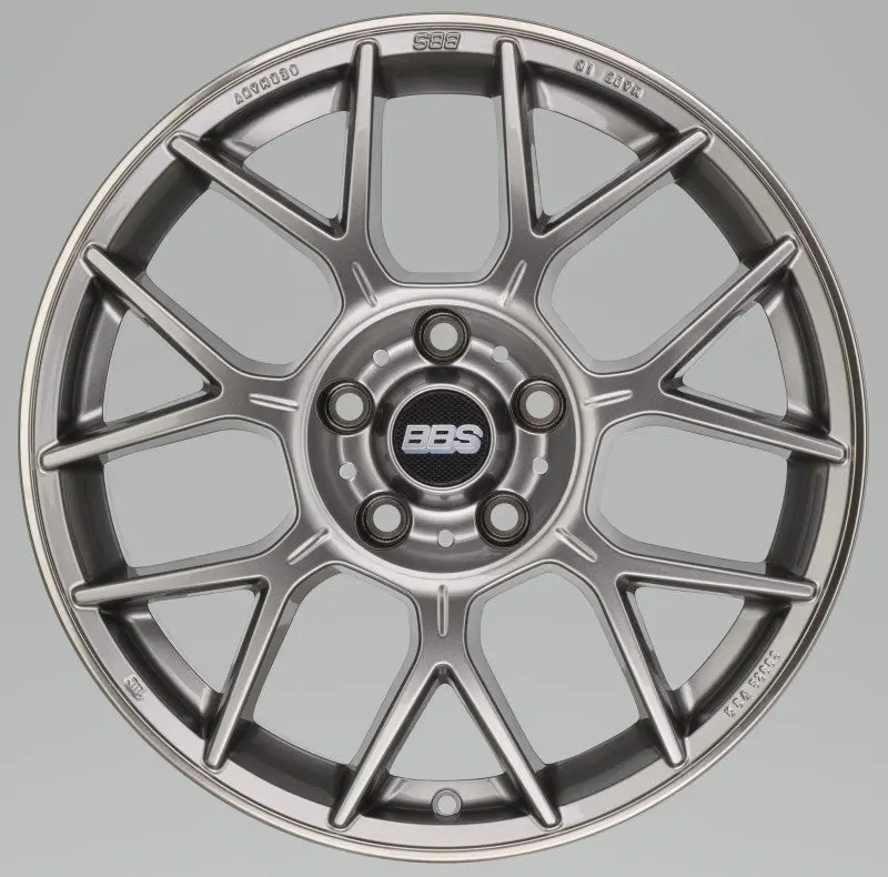 BBS XR 20x8.5 5x108 ET40 Platinum Gloss Wheel 70mm PFS Clip Required