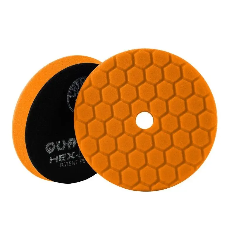 Chemical Guys Hex-Logic Quantum Medium-Heavy Cutting Pad Orange 5.5 Inch