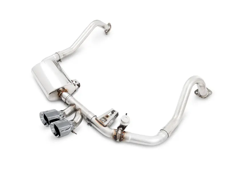 AWE Tuning Porsche 718 Boxster Cayman SwitchPath Exhaust PSE Only Chrome Silver Tips - Performance Exhaust System