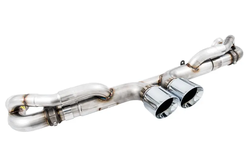 AWE Tuning Porsche 991 GT3 RS SwitchPath Exhaust Chrome Silver Tips - Adjustable Sound Exhaust