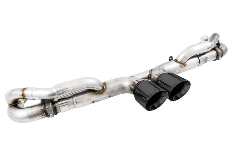 AWE Tuning Porsche 991 GT3 RS SwitchPath Exhaust Diamond Black Tips - High Performance Exhaust System