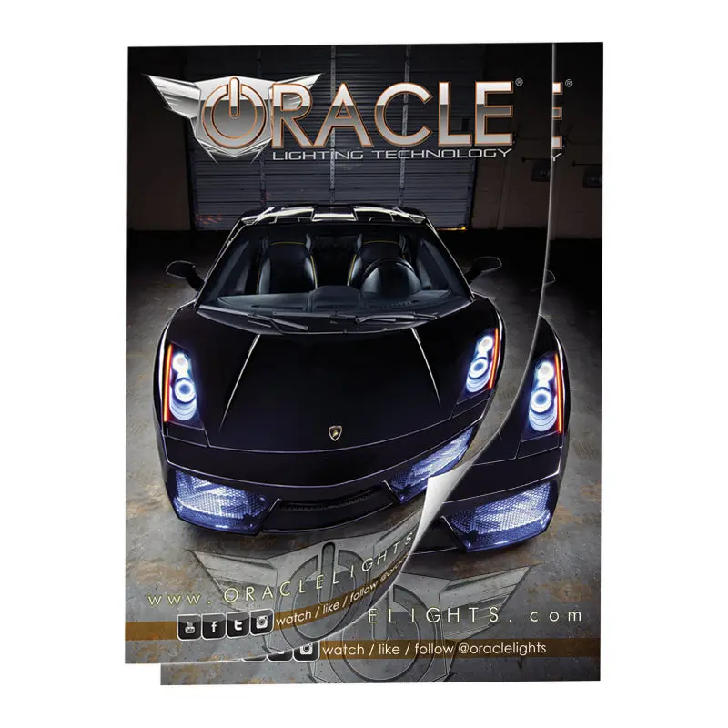 Oracle Lamborghini Poster 27in x 18in Warranty ORACLE Lighting