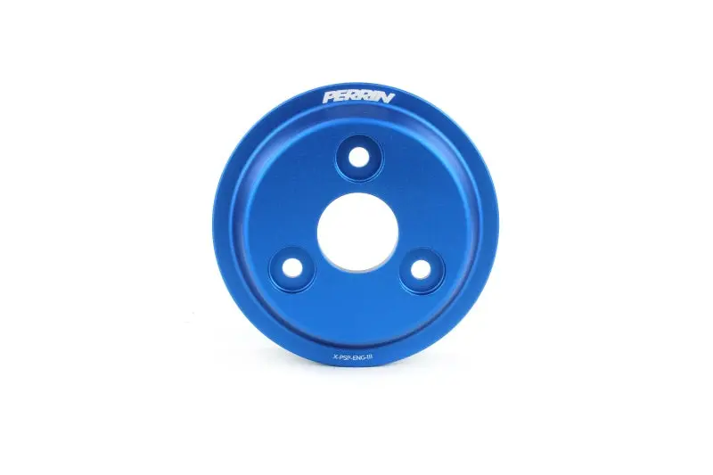Perrin Lightweight Water Pump Pulley 15-21 Subaru WRX Blue Perrin Performance