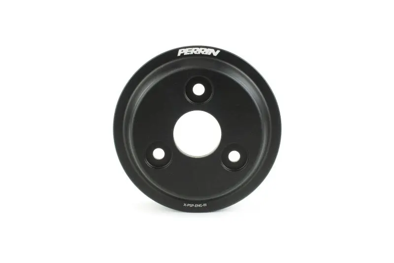 Perrin Lightweight Water Pump Pulley 15-22 Subaru WRX 14-18 FXT 18-21 Crosstrek Black Perrin Performance