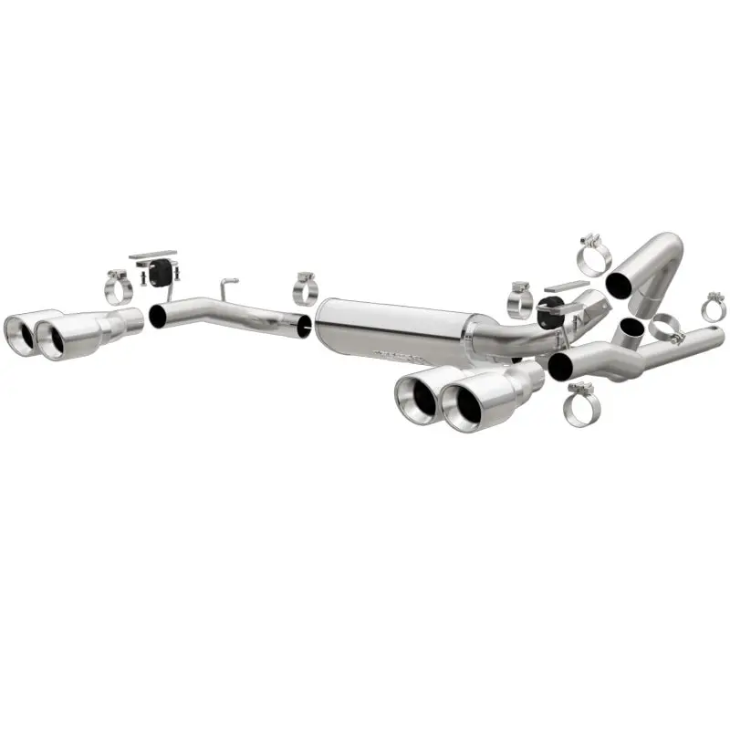 MagnaFlow Cat-Back Exhaust System 98-02 GM F-body Quad Tips