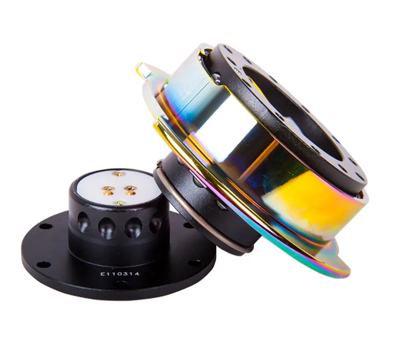 NRG Quick Release Gen 2.5 Black Body Neochrome Ring