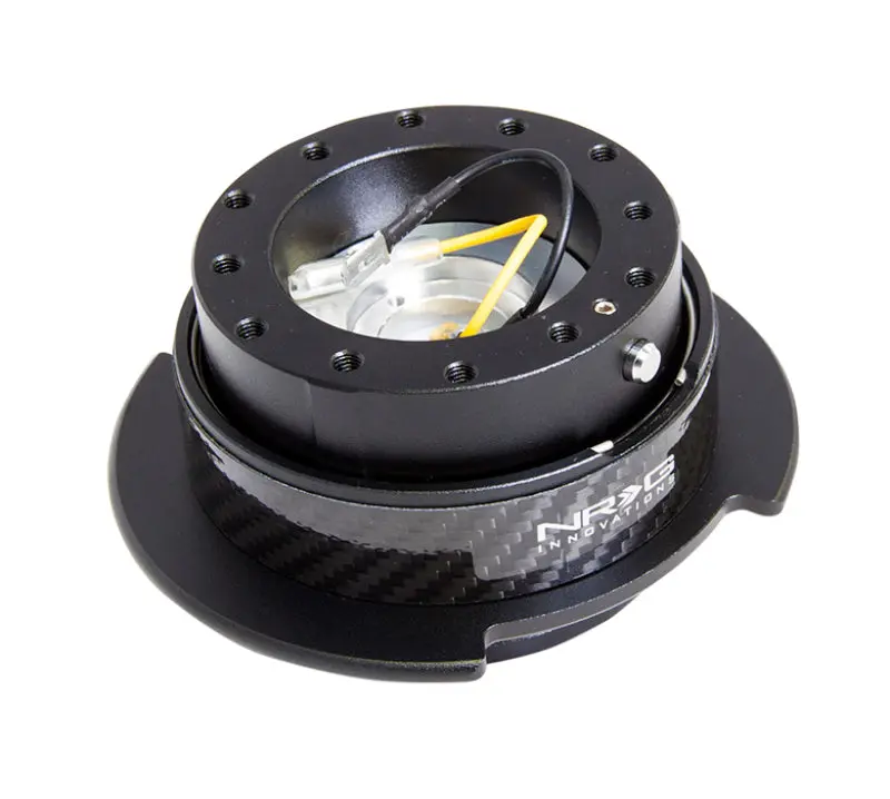 NRG Quick Release Kit Gen 2.5 Black Carbon Fiber Ring