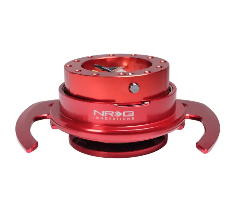 NRG Quick Release Kit Gen 4.0 Red Body Red Ring Handles