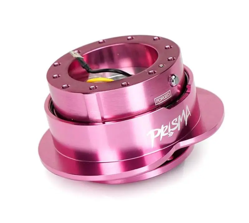 NRG Heart Quick Release Kit Gen 143 Pink Body Pink Heart Ring Steering Wheel Hub