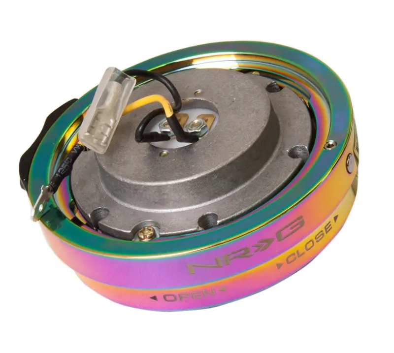 NRG Thin Quick Release Chrome Neochrome Finish