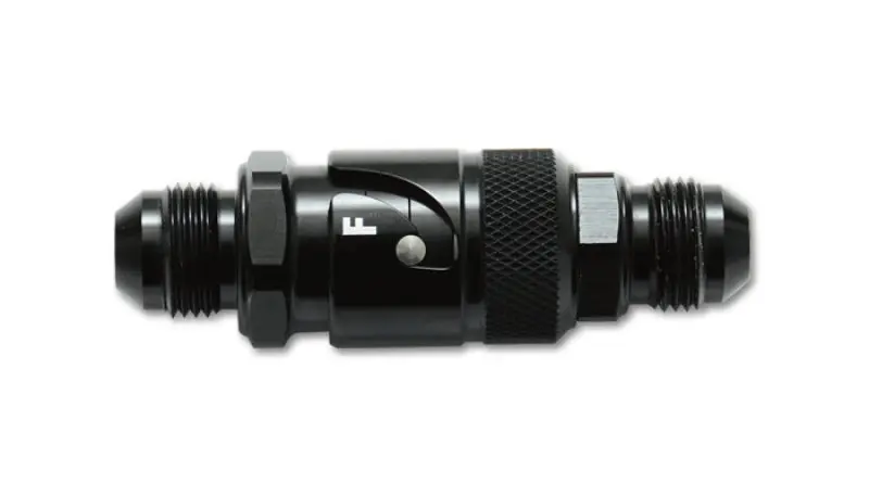 Vibrant -8AN Quick Release Fitting Viton Seal Aluminum Fuel and Oil Systems