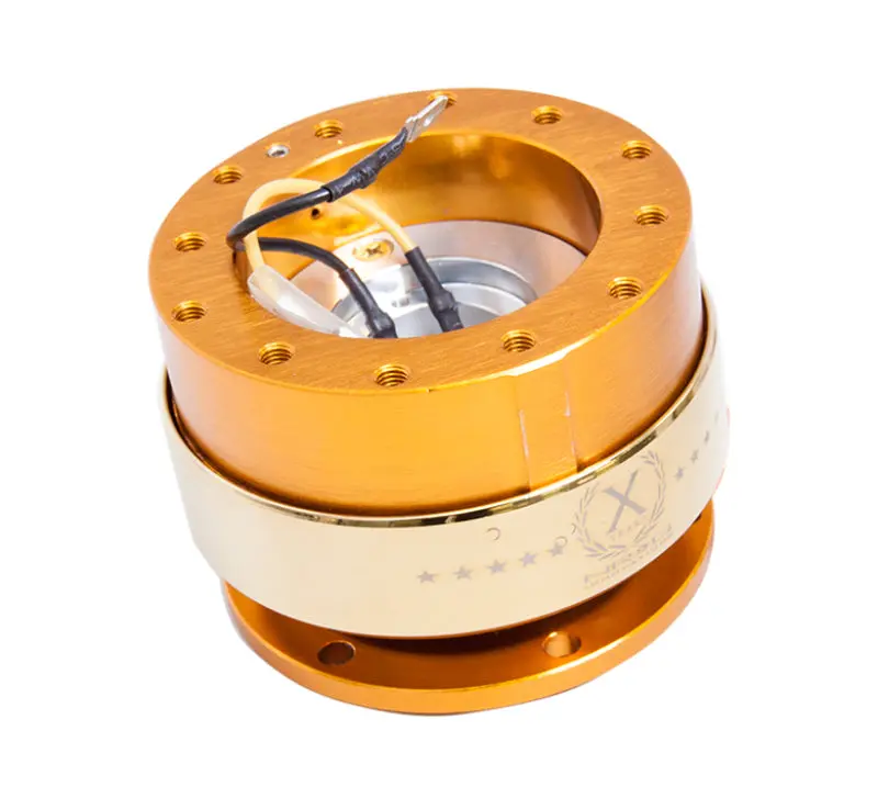NRG Quick Release Gen 2.0 Rose Gold Body Titanium Chrome Ring