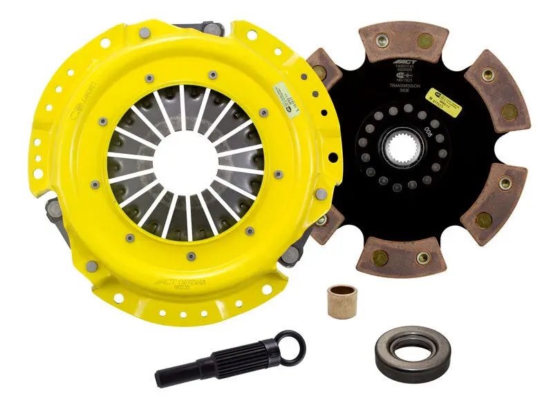 ACT 1991 Nissan 240SX XT/Race Rigid 6 Pad Clutch Kit Maximum Grip