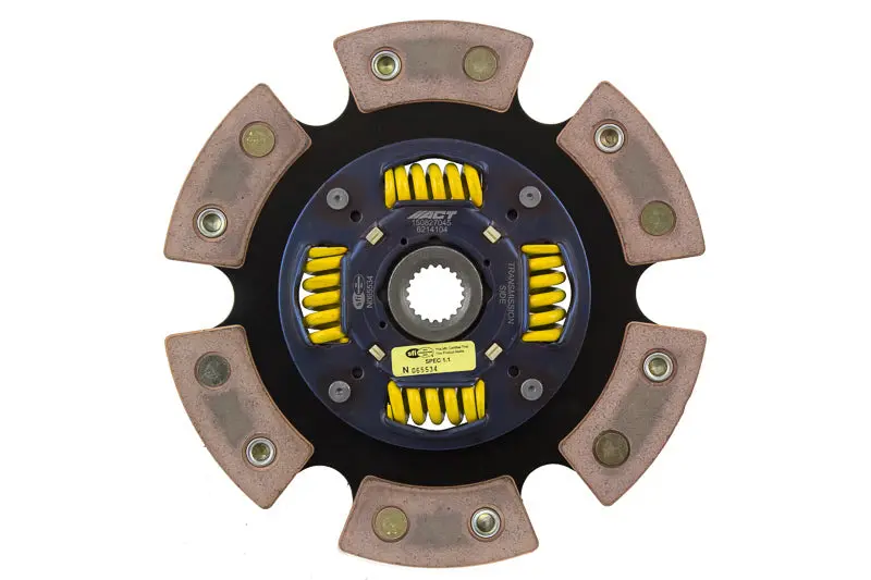 ACT 1993 Hyundai Elantra 6 Pad Sprung Race Disc Brake Kit