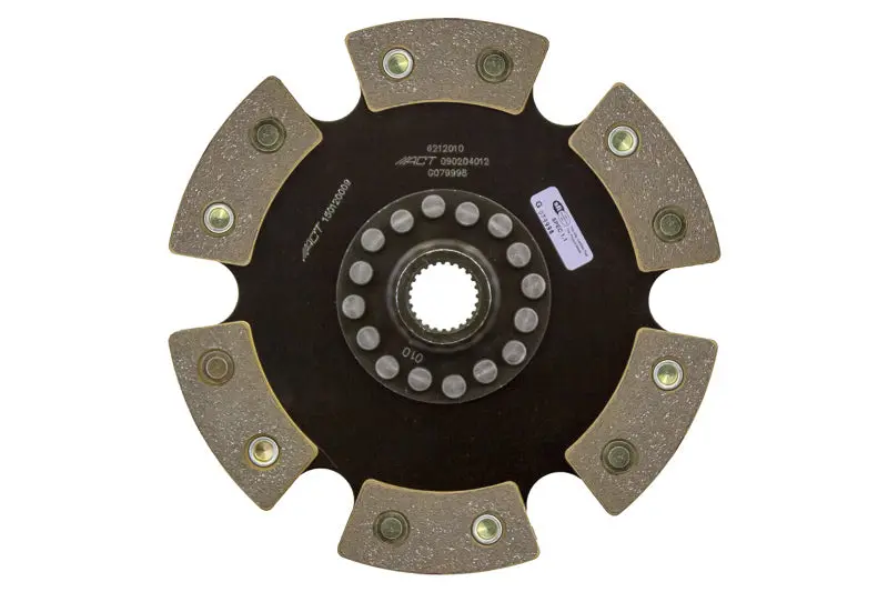 ACT 2000 Honda S2000 6 Pad Rigid Race Disc Brake Kit