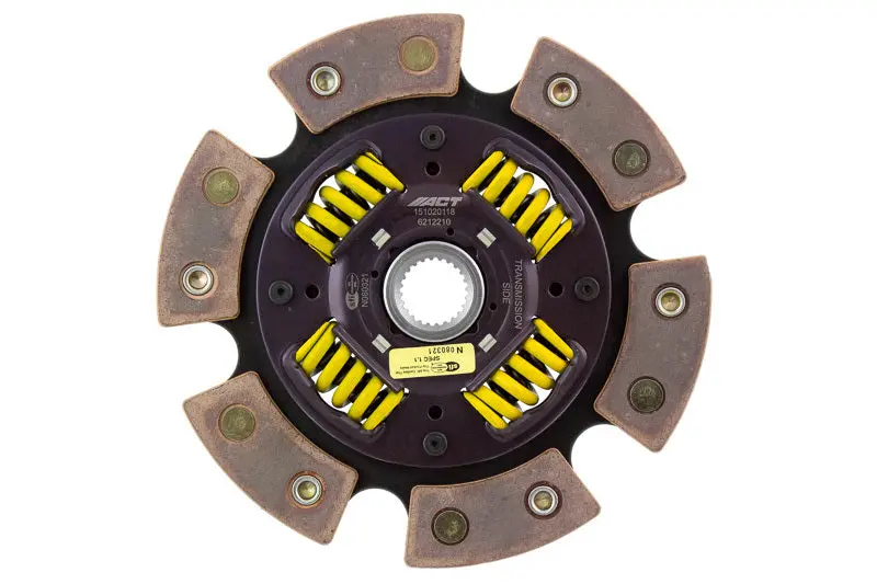 ACT 2000 Honda S2000 6 Pad Sprung Race Disc Brake Kit