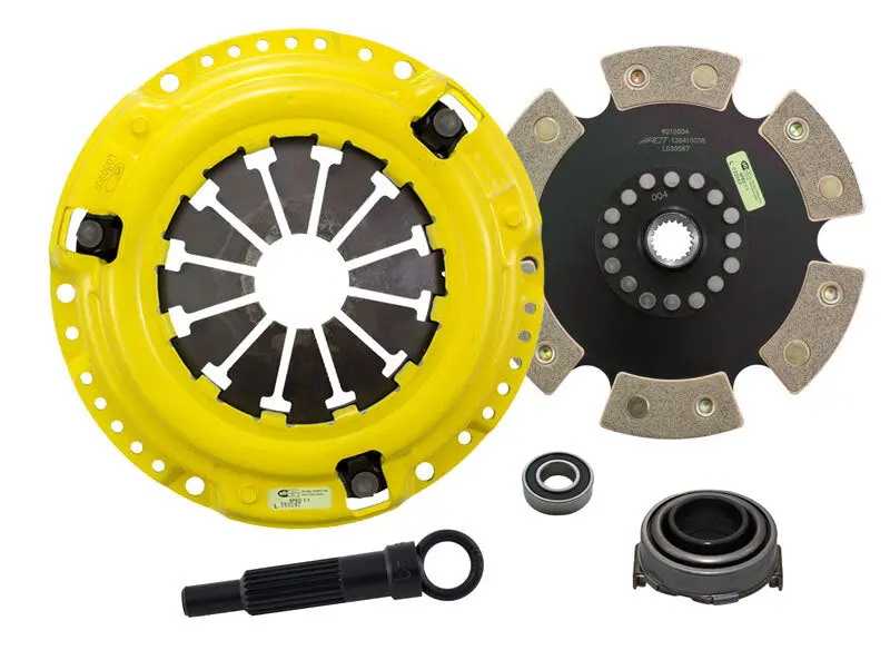 ACT 1992 Honda Civic MaXX Race Rigid 6 Pad Clutch Kit Maximum Durability