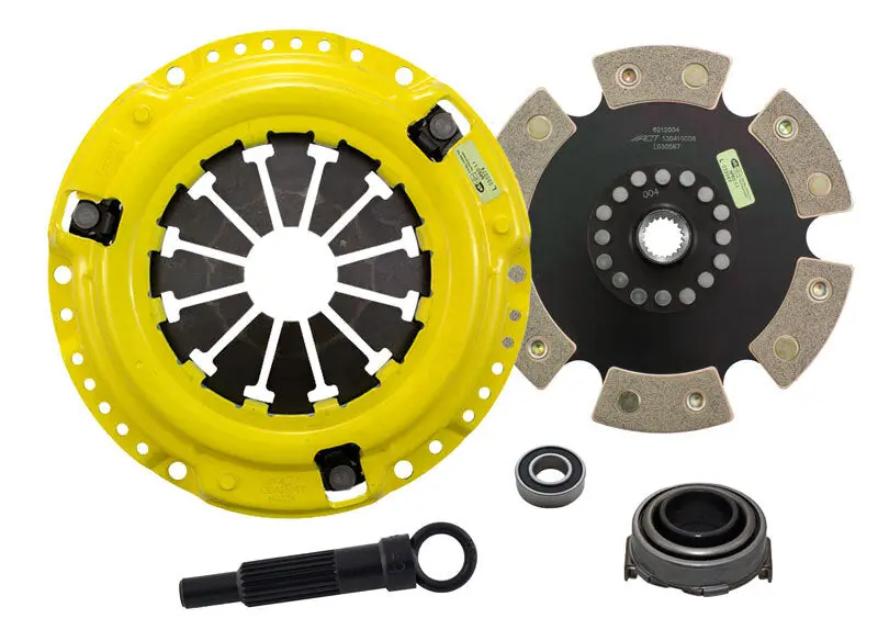 ACT 1992 Honda Civic XT Race Rigid 6 Pad Clutch Kit Extreme Performance