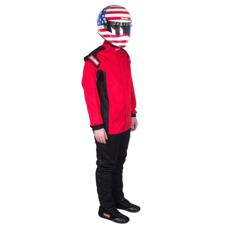 RaceQuip Red Chevron-1 Jacket XL Motorsport Safety Jacket