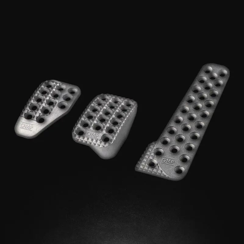 OMP Aluminum Racing Pedals Set 3 Enhanced Driving Control