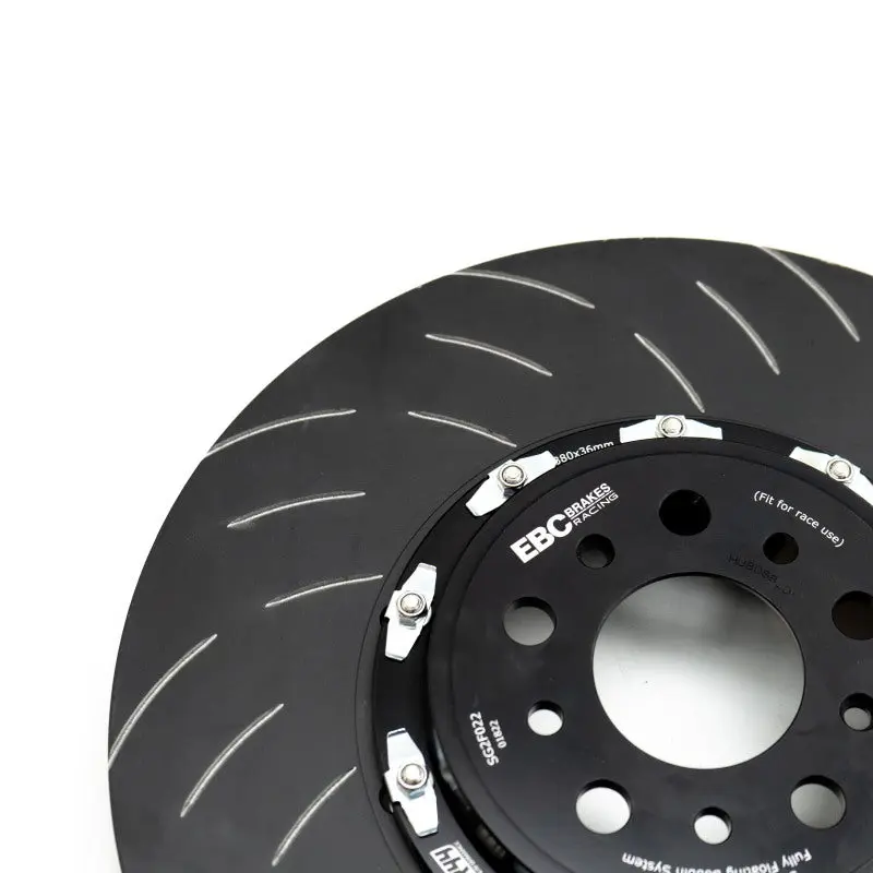 EBC Racing 11-21 Jeep Grand Cherokee 6.4L Dodge Durango SRT 2 Piece SG Racing Front Brake Rotors