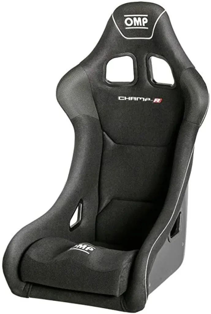 OMP Champ-R Series Seat Black Professional Racing