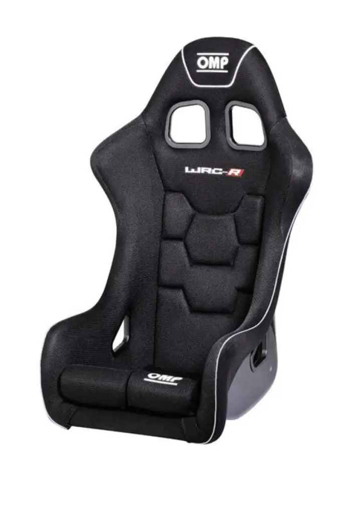 OMP WRC Series Fiberglass Racing Seat Black