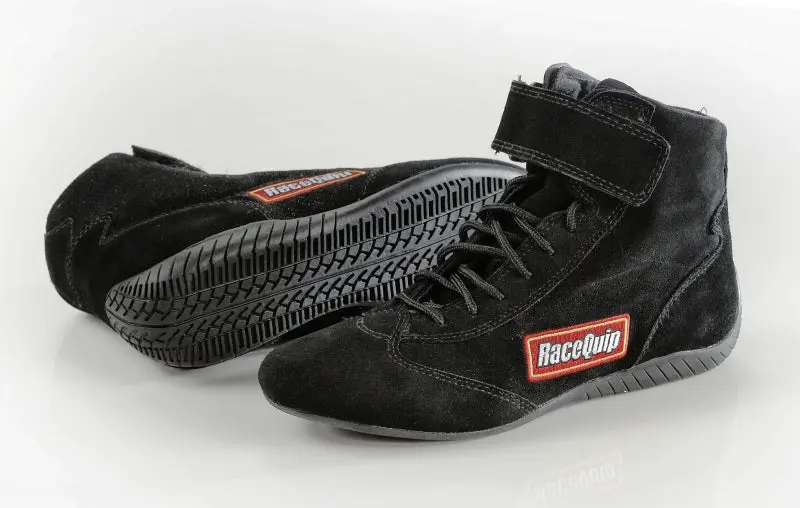 RaceQuip Black SFI Race Shoe 11.0 - High Performance Racing Footwear