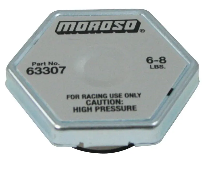 Moroso Racing Radiator Cap 6-8lbs High Performance Cooling Systems