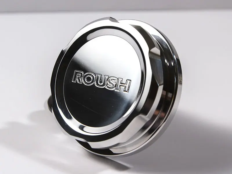 Roush Polished Billet Radiator Cap 1996-2018 Ford Mustang High-Quality Cooling Upgrade