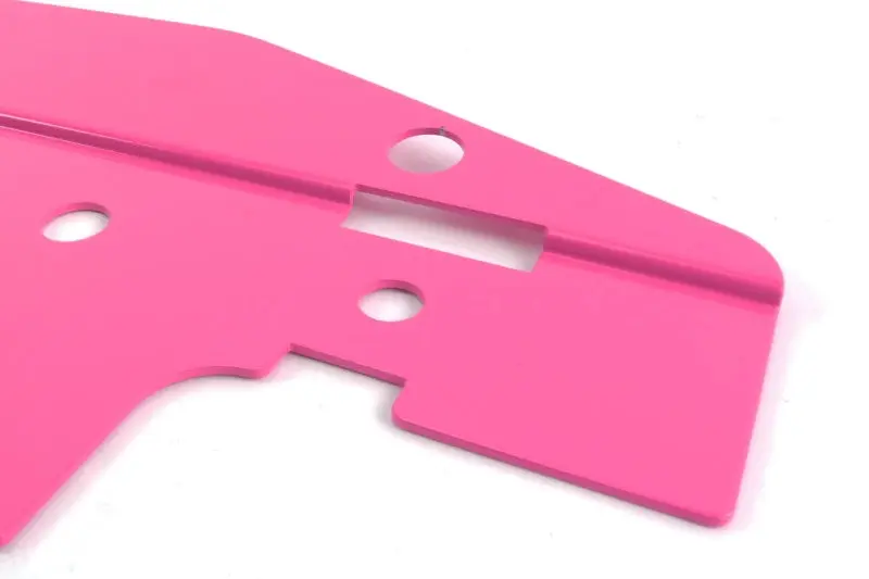 Perrin 08-14 Subaru STI WRX Radiator Shroud Hyper Pink Engine Bay Dress Up Perrin Performance