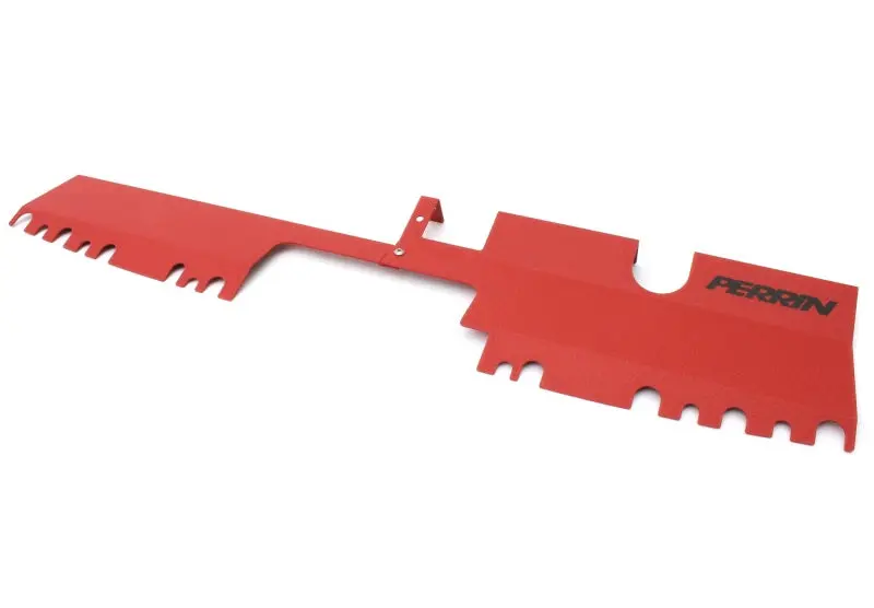 Perrin 15-21 WRX STI Radiator Shroud OEM Intake Scoop Red Engine Dress Up Perrin Performance