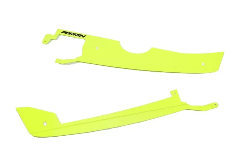 Perrin 22-23 Subaru WRX Radiator Shroud Neon Yellow High Visibility Upgrade Perrin Performance