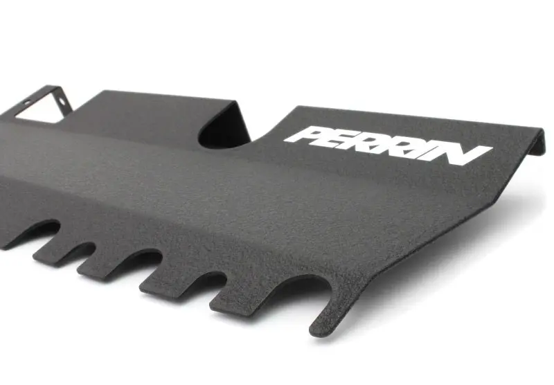 Perrin Radiator Shroud 2015-2021 WRX STI Without OEM Intake Scoop Black Perrin Performance