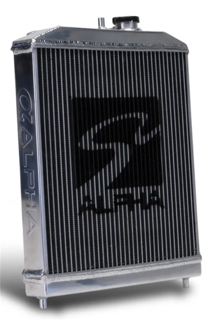 Skunk2 Alpha Series 92-00 Honda Civic Half Size Dual Core Radiator Manual Transmission Skunk2 Racing