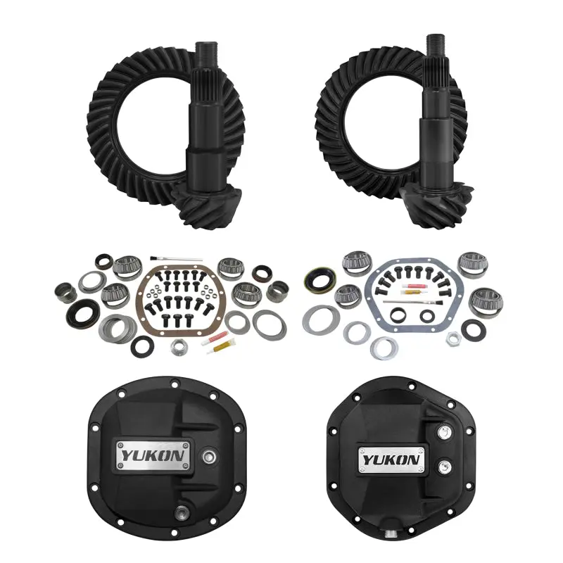 Yukon Master Overhaul Kit Stage 2 Jeep Re-Gear Kit Dana 30/44 4.88 Ratio 24 Spline Yukon Gear & Axle