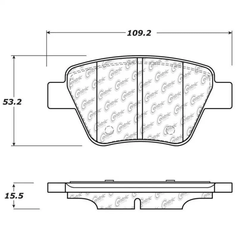 StopTech Street Touring Rear Brake Pads Volkswagen - Smooth & Quiet