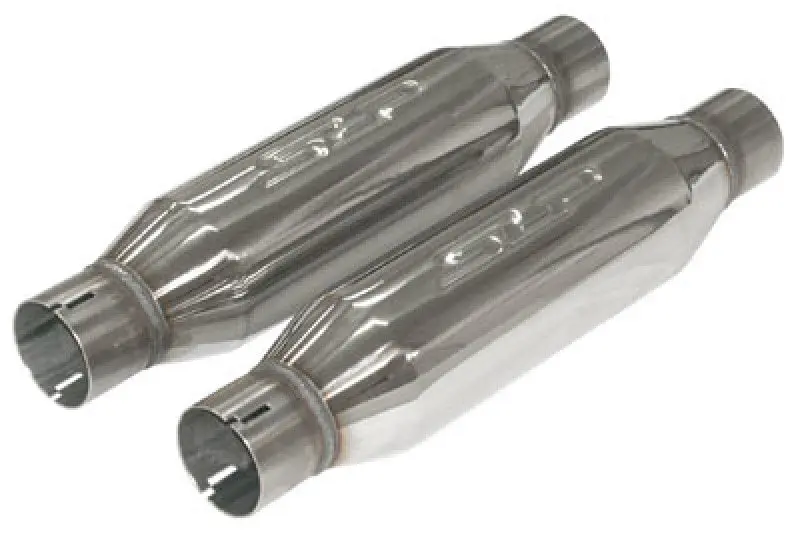 SLP Exhaust LoudMouth 2.5in Inlet/Outlet Bullet-Type Resonator
