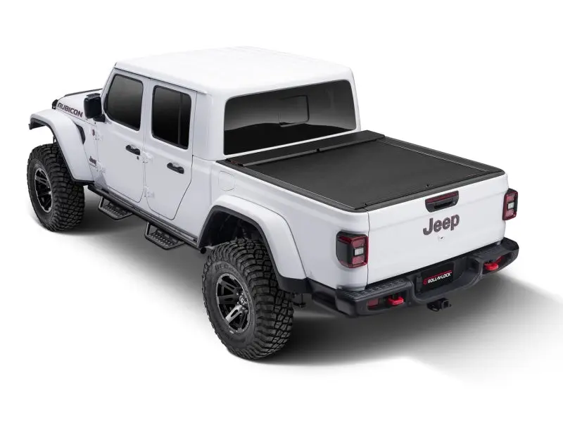 Roll-N-Lock M-Series Retractable Tonneau Cover 2020 Jeep Gladiator 5ft Bed Trail Rail System