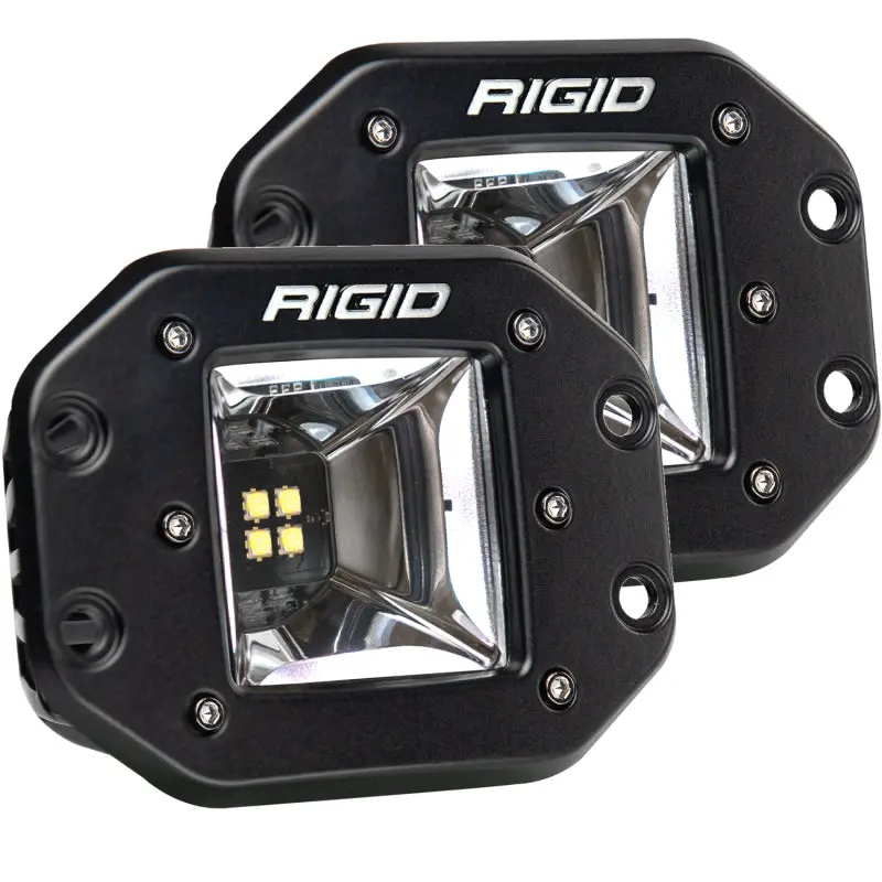 Rigid Industries Radiance+ Scene RGBW Flush Mount Light Pair