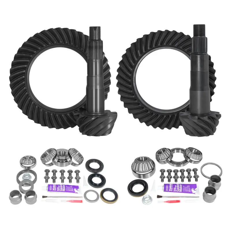 Yukon Ring & Pinion Gear Kit Front & Rear Toyota 8.2/8IFS Diff Factory Locker 4.88 Ratio Yukon Gear & Axle