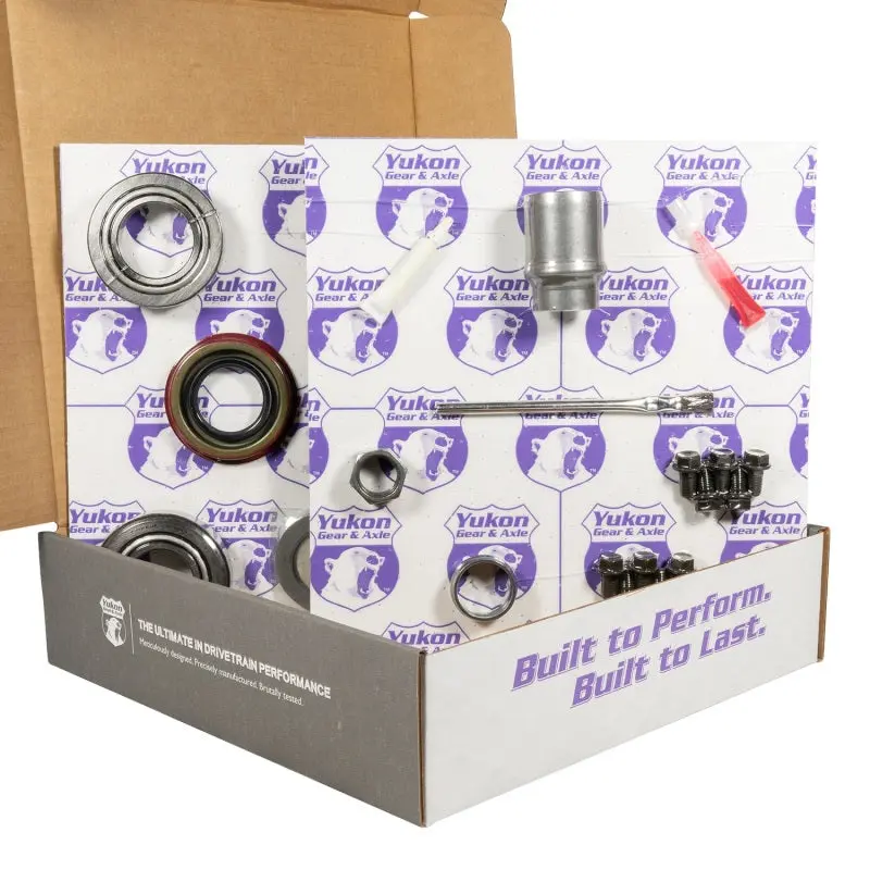 Yukon 8.2in GM 3.08 Rear Ring & Pinion Install Kit 2.25in OD Axle Bearings and Seals Yukon Gear & Axle