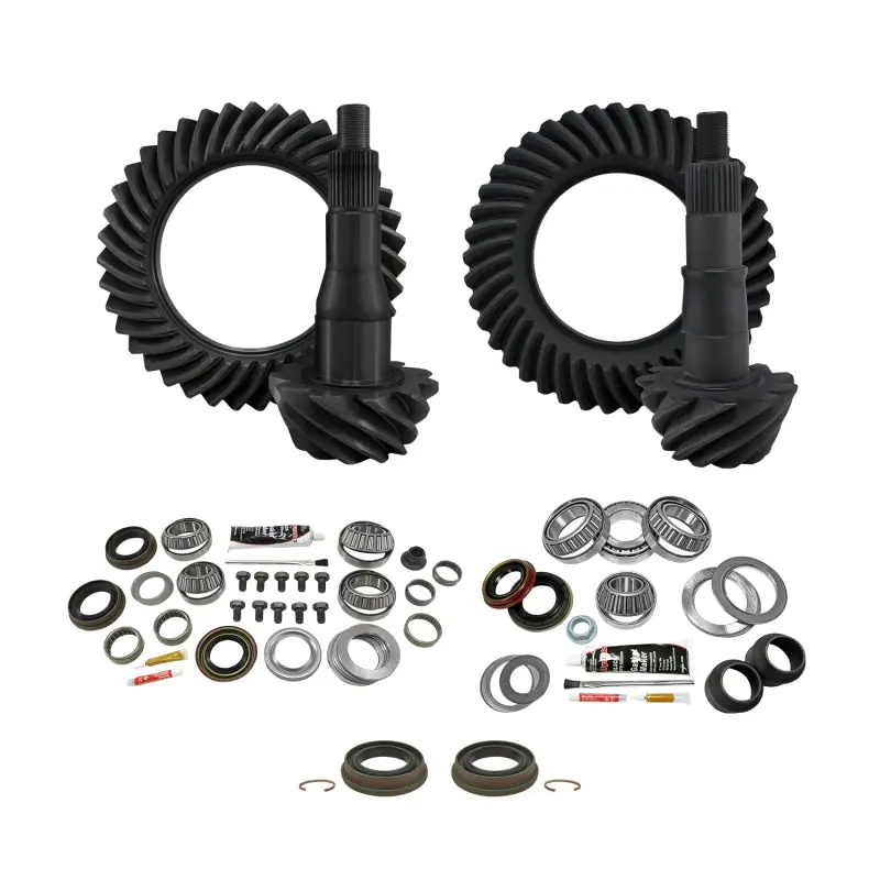 Yukon Gear & Install Kit F&R Package Ford 9.75in 00-10 Ford F-150 4.56 Ratio Differential Yukon Gear & Axle