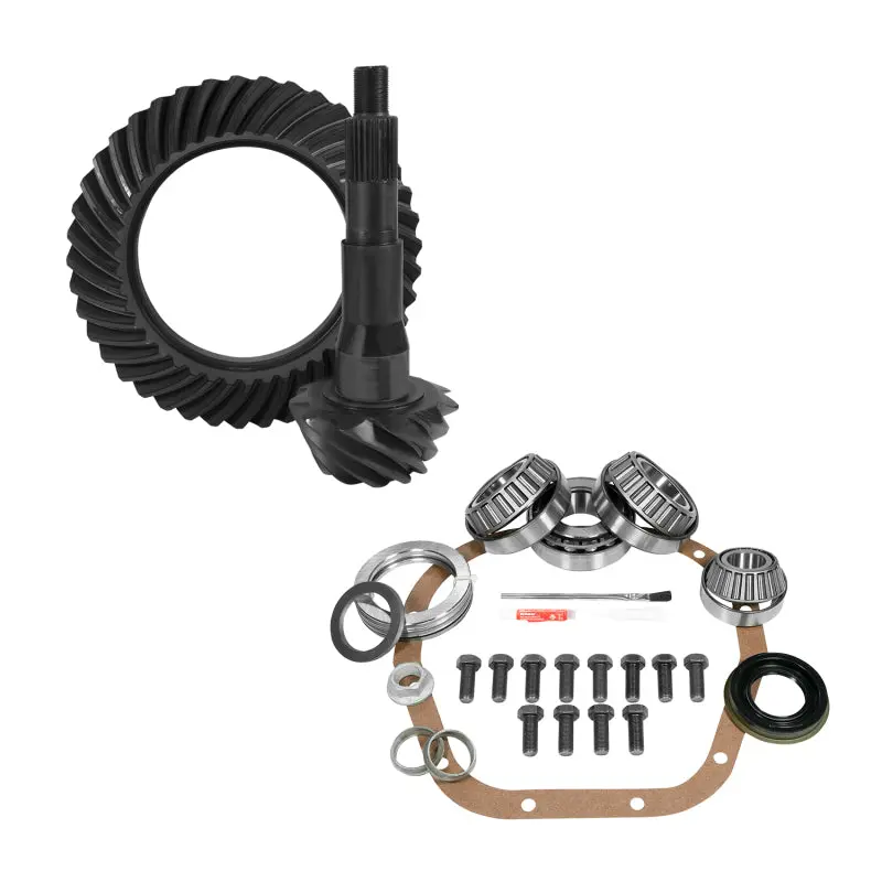 Yukon 10.5in Ford 3.73 Rear Ring & Pinion Install Kit Differential Gear Upgrade Yukon Gear & Axle