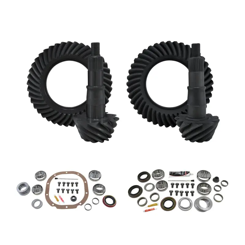Yukon Gear & Install Kit Package 00-08 Ford F150 8.8in Front & Rear 3.73 Ratio Yukon Gear & Axle