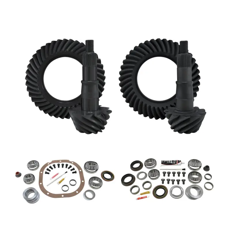 Yukon Gear & Install Kit Package 15-19 Ford F150 8.8in Front & Rear 3.73 Ratio Yukon Gear & Axle