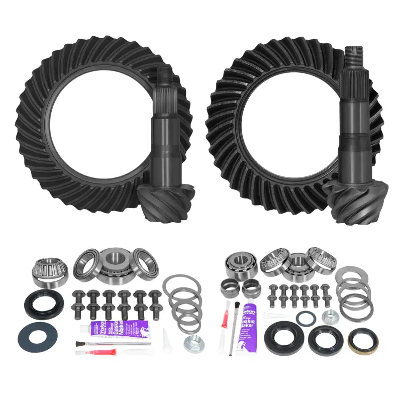Yukon Ring & Pinion Gear Kit Front & Rear Toyota 10.5 9R Differential 4.88 Ratio Off-Road Yukon Gear & Axle