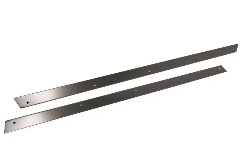Kentrol 55-83 Jeep CJ5 Rocker Guards Black Powdercoat Stainless Steel Protection