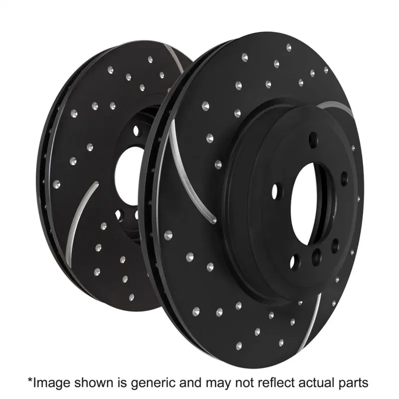 EBC 2019+ Jeep Gladiator 3.6L GD Sport Front Rotors Premium Brake Discs